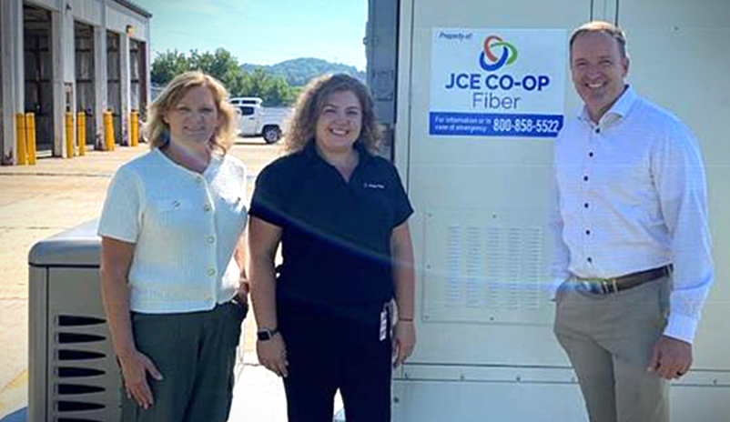 Nicor Gas is bringing natural gas service to emergency standby generators that provide critical power to JCE Co-op's expanding broadband network. 