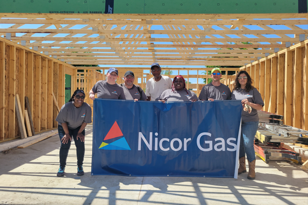 Habitat for Humanity volunteers