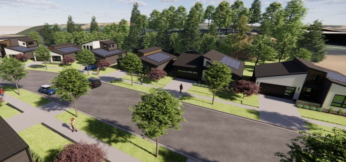 Nicor Gas Northern Fox Valley aerial renderings