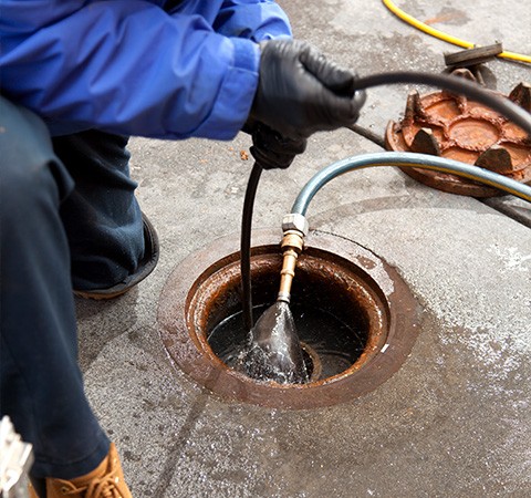 camera inspection of hole