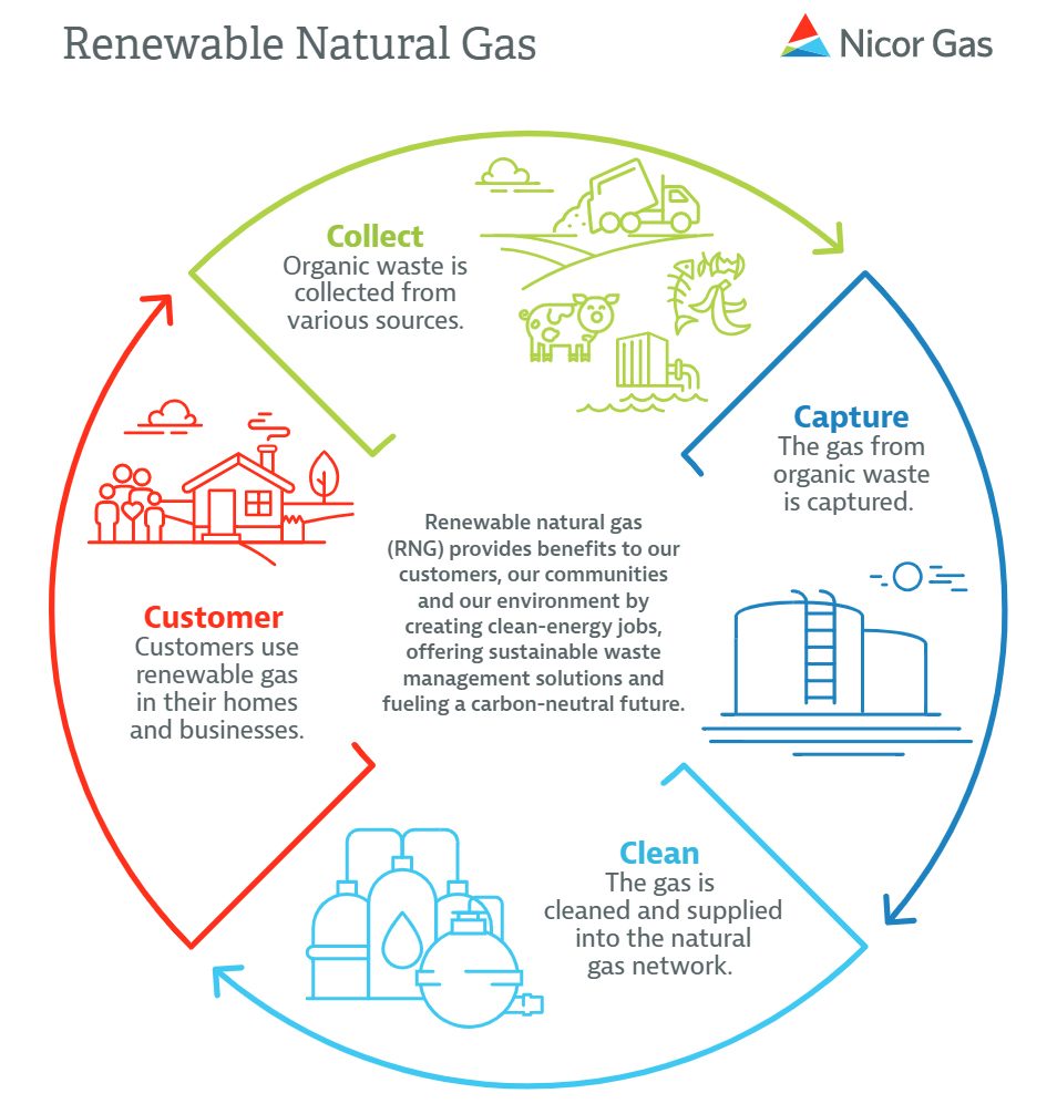 Renewable Natural Gas cycle
